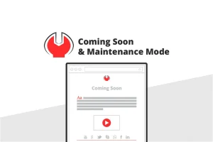 coming soon & maintenance mode